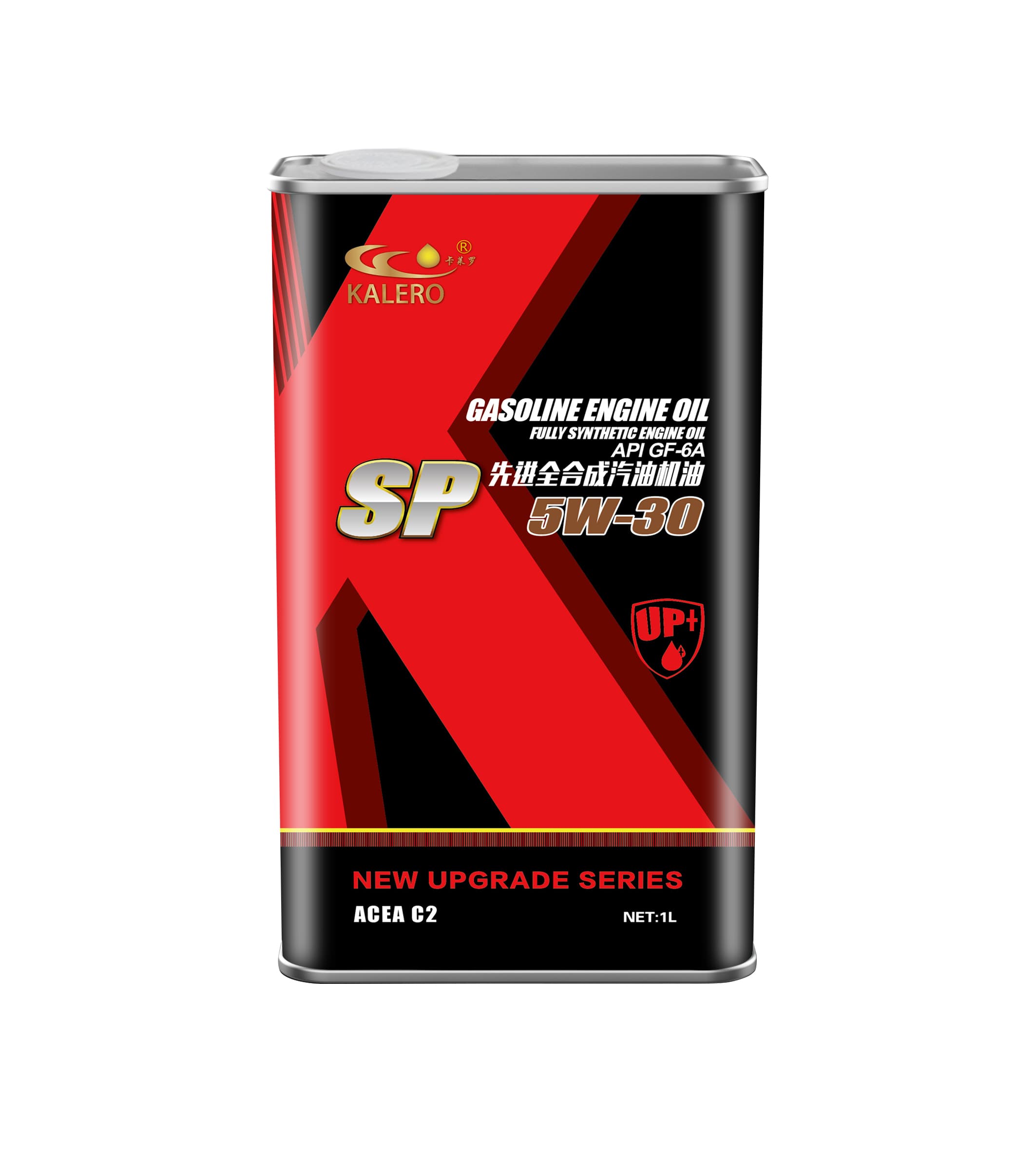 KALERO Tin-Can Gasoline Engine Oil API SP 5W-30 lubricant packaging