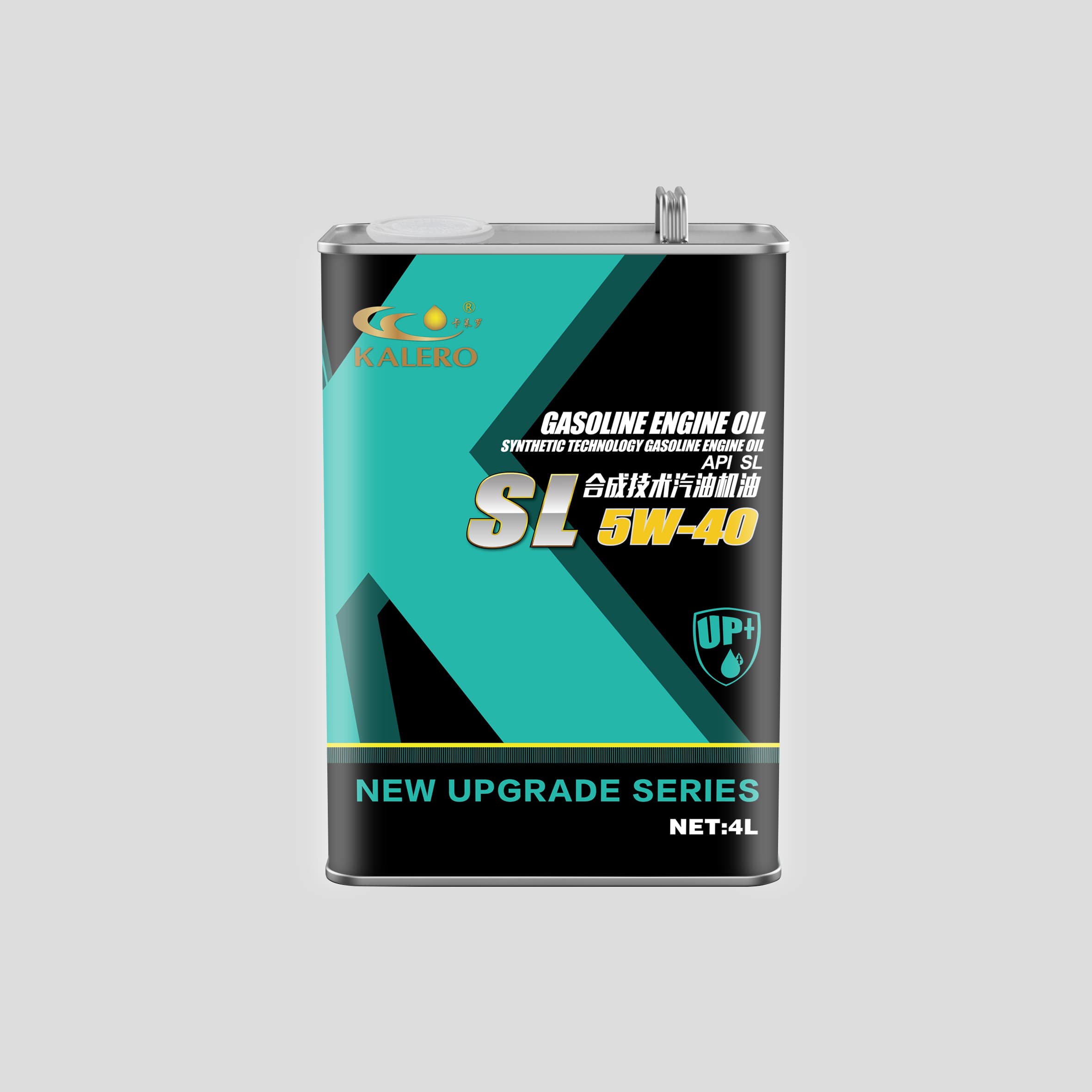 KALERO Tin-Can Gasoline Engine Oil API SL 0W-20 lubricant package