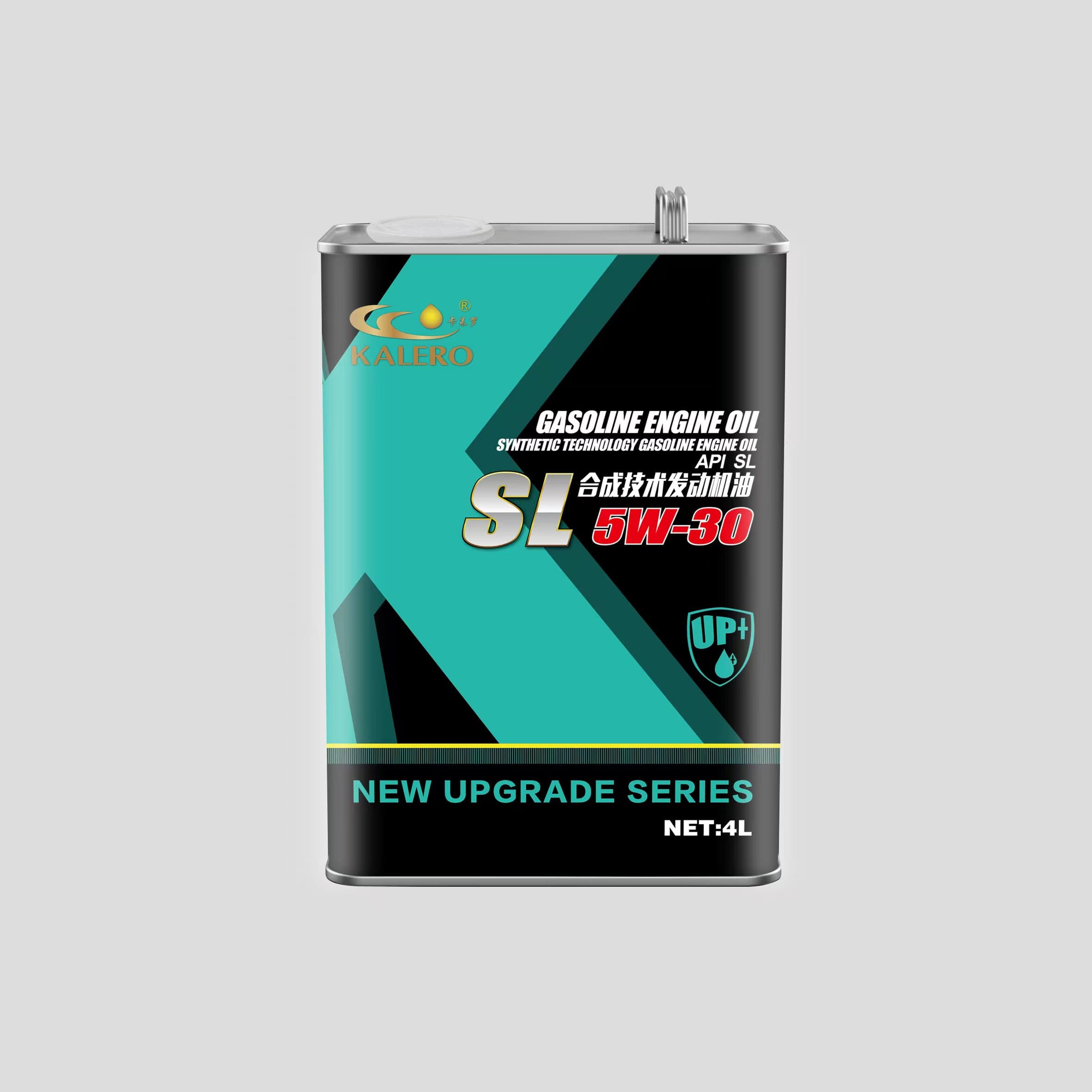 KALERO Tin-Can Gasoline Engine Oil API SL 0W-20 lubricant package